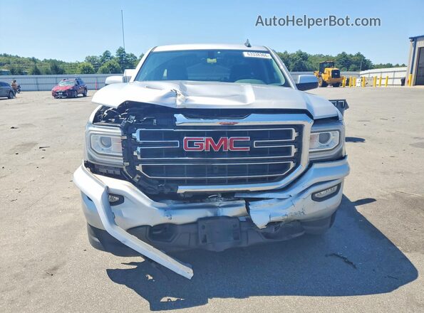 2GTV2MEC0K1180520 2019 GMC SIERRA Silver Widok z przodu