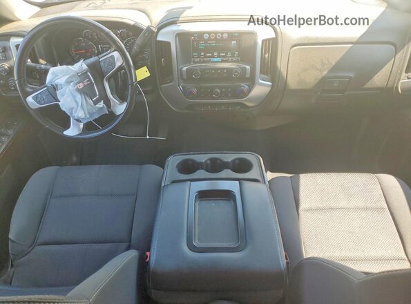 2GTV2MEC0K1180520 2019 GMC SIERRA Silver Widok deski rozdzielczej