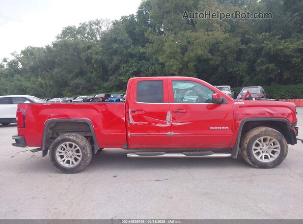 2GTV2MEC0K1238304 2019 GMC SIERRA Red Սալոնի հետևի տեսք