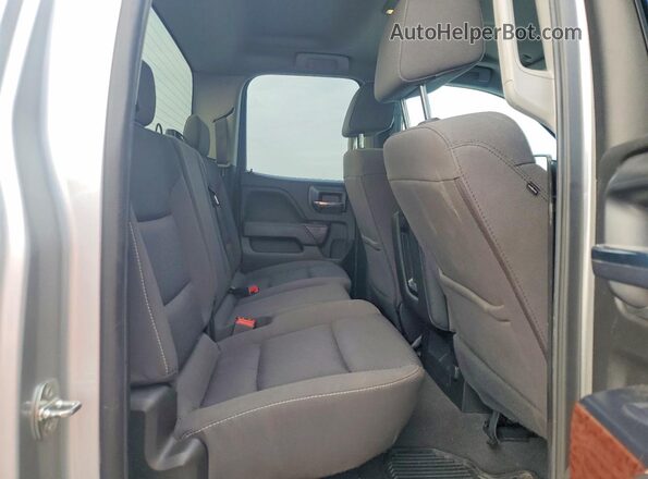 2GTV2MEC2K1231726 2019 GMC SIERRA Silver Հետևի նստատեղերի տեսք