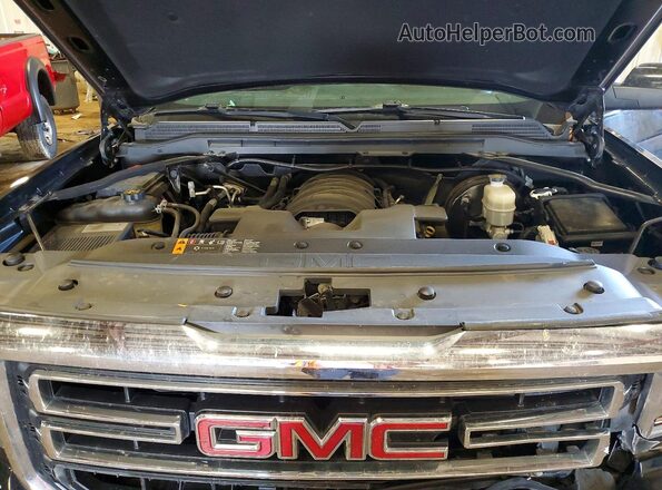 2GTV2MEC3J1111836 2018 GMC SIERRA Черный Вид задней части салона