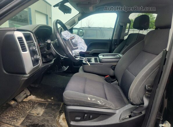 2GTV2MEC6J1108543 2018 GMC SIERRA Black წინა სალონის ხედი