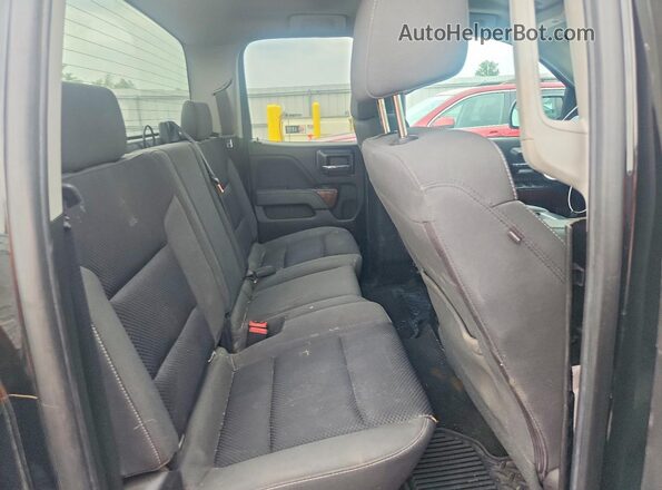2GTV2MEC6J1108543 2018 GMC SIERRA Black უკანა სავარძლების ხედი