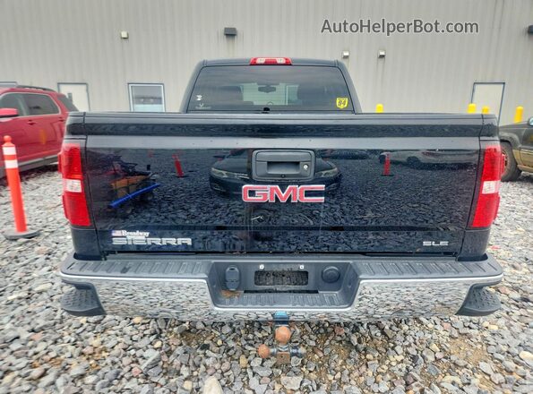 2GTV2MEC6J1108543 2018 GMC SIERRA Black უკანა ხედი