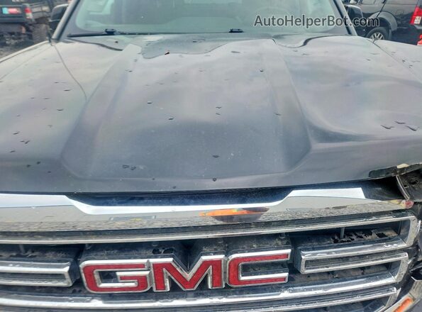 2GTV2MEC6J1108543 2018 GMC SIERRA Black უკანა სალონის ხედი