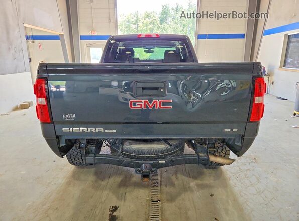 2GTV2MEC6K1195376 2019 GMC SIERRA Blue Հետևի տեսք