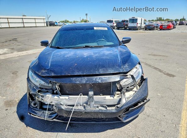 2HGFC1E50KH700600 2019 HONDA CIVIC Black Vista frontal