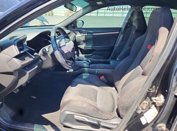 2HGFC1E50KH700600 2019 HONDA CIVIC Black Vista interior delantera