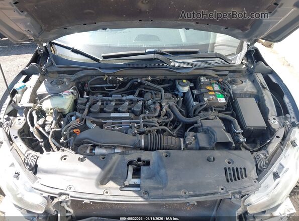 2HGFC1E50KH703917 2019 HONDA CIVIC Gray Widok z tyłu