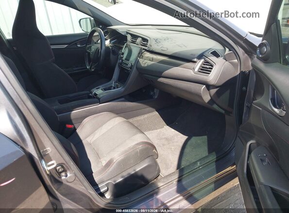 2HGFC1E50KH703917 2019 HONDA CIVIC Gray Widok wnętrza z przodu