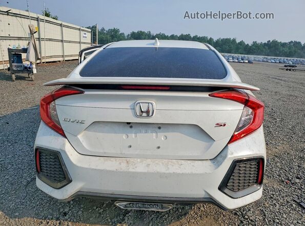 2HGFC1E52KH706432 2019 HONDA CIVIC White Widok z tyłu