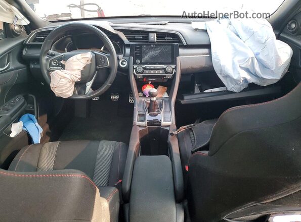 2HGFC1E52KH706432 2019 HONDA CIVIC White Widok deski rozdzielczej