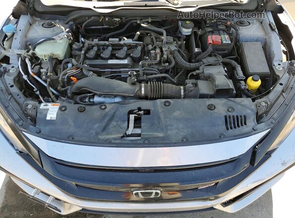 2HGFC1E53HH704195 2017 HONDA CIVIC Silver Widok wnętrza z tyłu