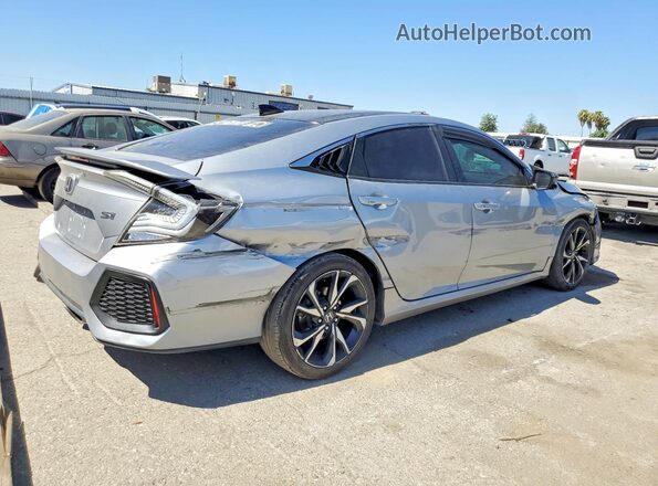 2HGFC1E53HH704195 2017 HONDA CIVIC Silver Tył prawy