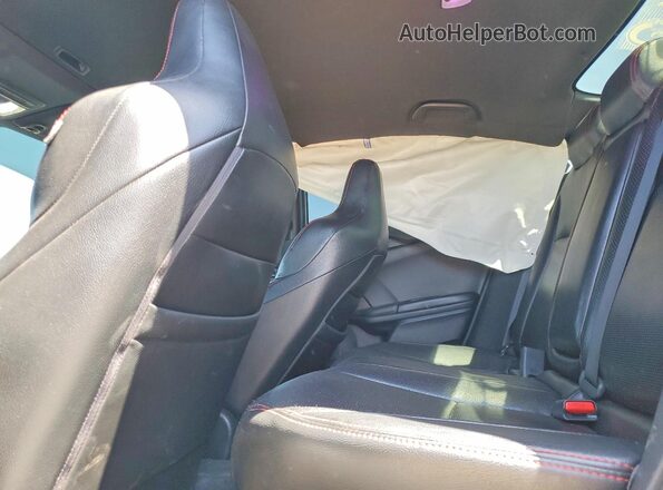 2HGFC1E53HH704195 2017 HONDA CIVIC Silver Widok tylnych siedzeń