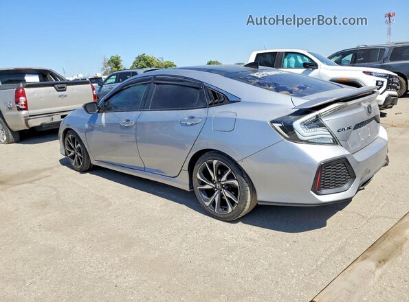 2HGFC1E53HH704195 2017 HONDA CIVIC Silver Tył lewy