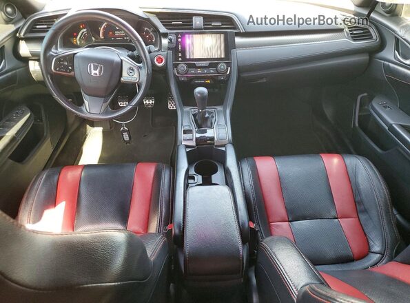 2HGFC1E53HH704195 2017 HONDA CIVIC Silver Widok deski rozdzielczej
