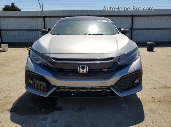 2HGFC1E53HH704195 2017 HONDA CIVIC Silver Widok z przodu