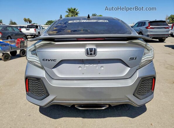 2HGFC1E53HH704195 2017 HONDA CIVIC Silver Widok z tyłu