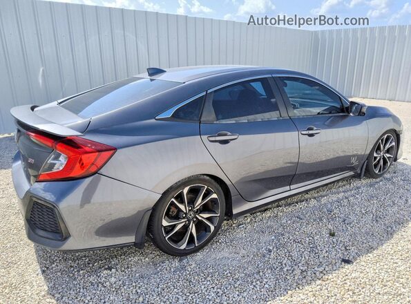 2HGFC1E53KH707038 2019 HONDA CIVIC Gray Tył prawy