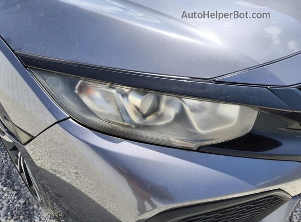 2HGFC1E53KH707038 2019 HONDA CIVIC Gray 