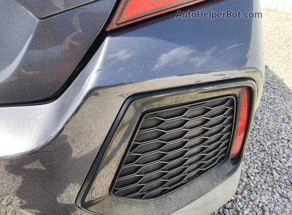 2HGFC1E53KH707038 2019 HONDA CIVIC Gray 