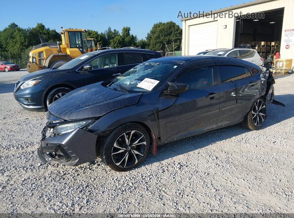 2HGFC1E53LH701810 2020 HONDA CIVIC Gray Передня ліва чверть