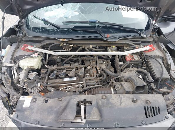 2HGFC1E53LH701810 2020 HONDA CIVIC Gray Вид ззаду