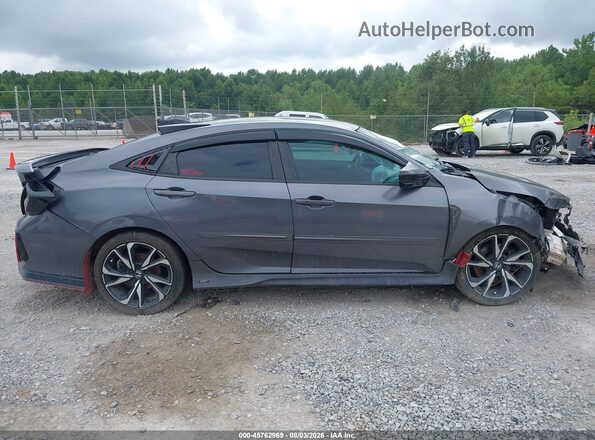 2HGFC1E53LH701810 2020 HONDA CIVIC Gray Панорамний вид салону 360°