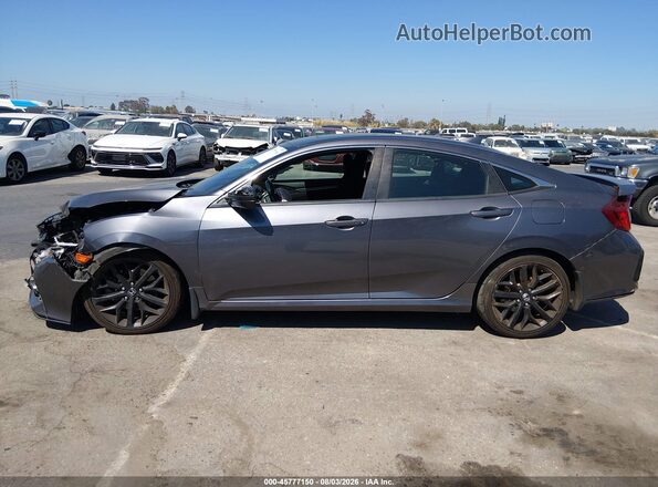 2HGFC1E53LH706571 2020 HONDA CIVIC Gray 