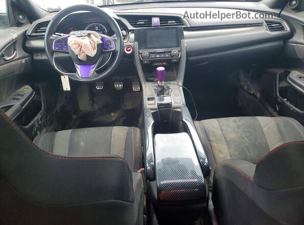 2HGFC1E55HH705607 2017 HONDA CIVIC White Widok deski rozdzielczej