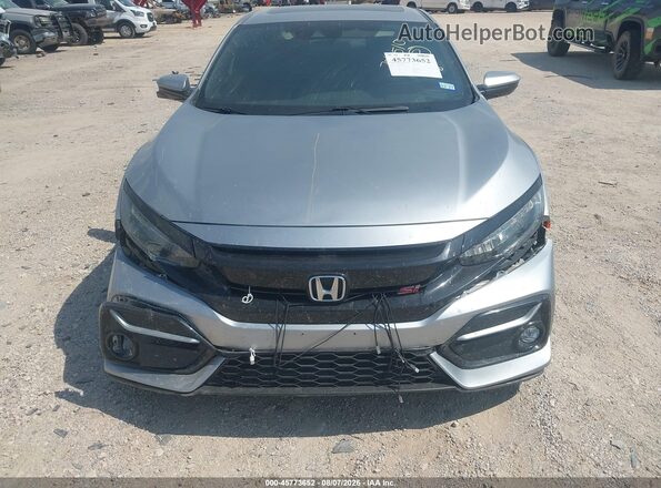 2HGFC1E55LH706510 2020 HONDA CIVIC Silver Vista frontal