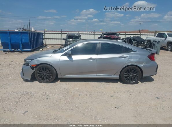 2HGFC1E55LH706510 2020 HONDA CIVIC Silver Vista interior de 360 grados