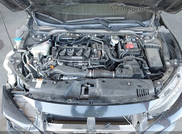 2HGFC1E55LH706913 2020 HONDA CIVIC Black Rear view