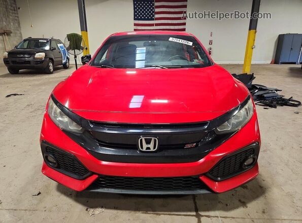 2HGFC1E59HH703245 2017 HONDA CIVIC Red წინა ხედი