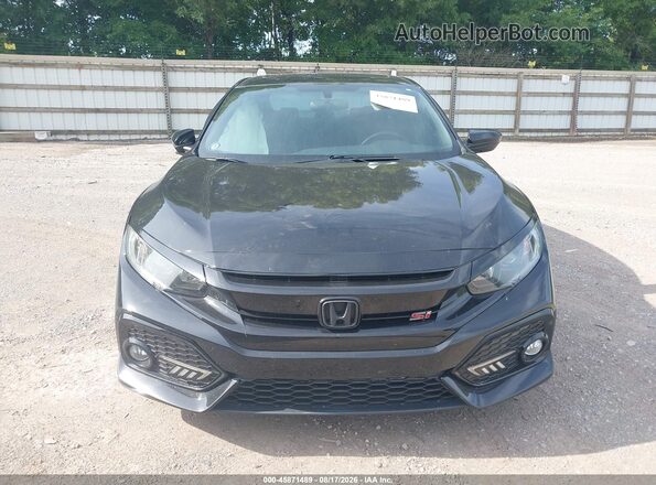 2HGFC1E5XJH705253 2018 HONDA CIVIC Black Instrument cluster view