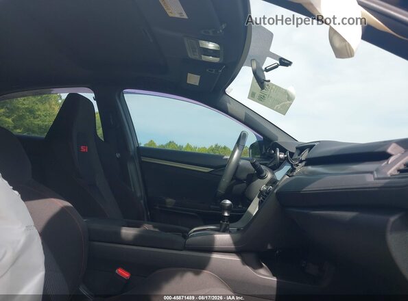 2HGFC1E5XJH705253 2018 HONDA CIVIC Black Front interior view