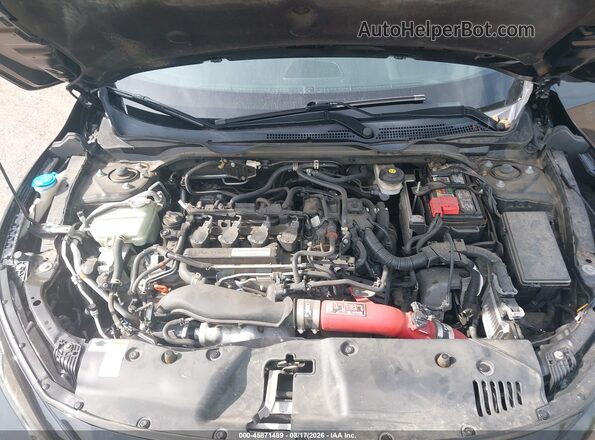 2HGFC1E5XJH705253 2018 HONDA CIVIC Black Rear view
