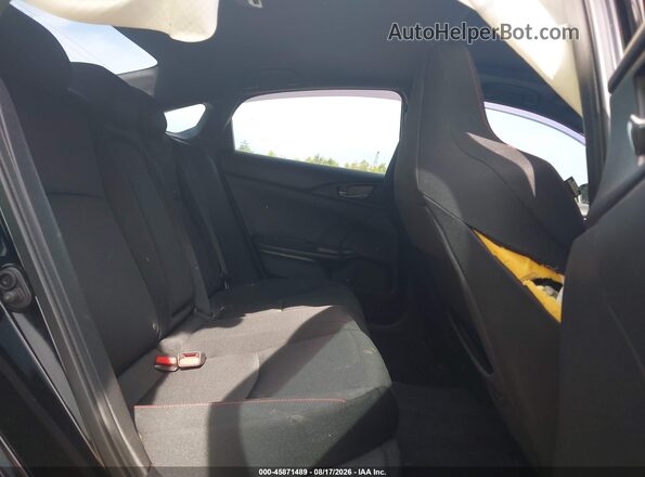 2HGFC1E5XJH705253 2018 HONDA CIVIC Black VIN sticker view