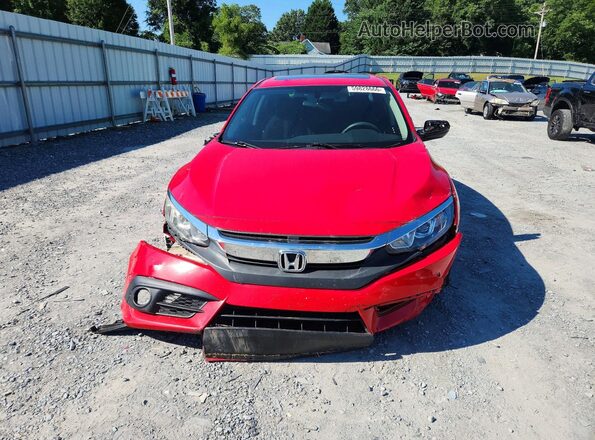 2HGFC1F31GH640184 2016 HONDA CIVIC Red Front view
