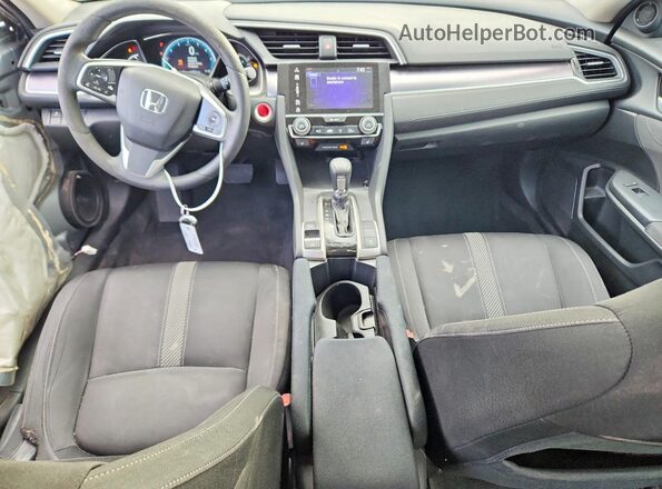 2HGFC1F31GH644946 2016 HONDA CIVIC Silver Dashboard view