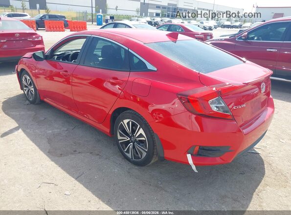 2HGFC1F31GH652710 2016 HONDA CIVIC Red Tył lewy