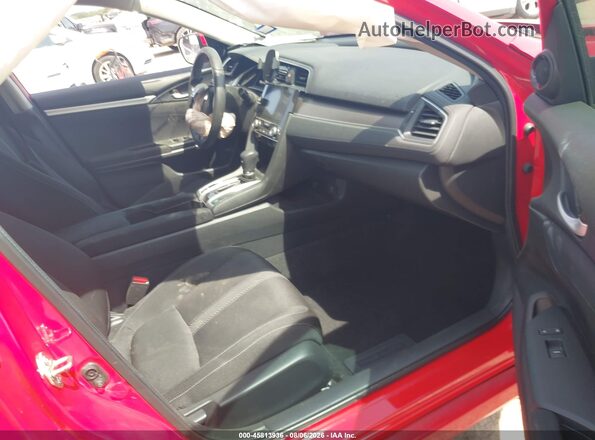 2HGFC1F31GH652710 2016 HONDA CIVIC Red Widok wnętrza z przodu