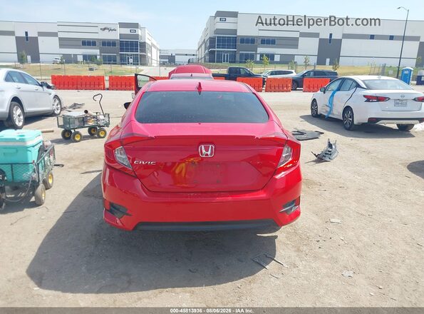 2HGFC1F31GH652710 2016 HONDA CIVIC Red 