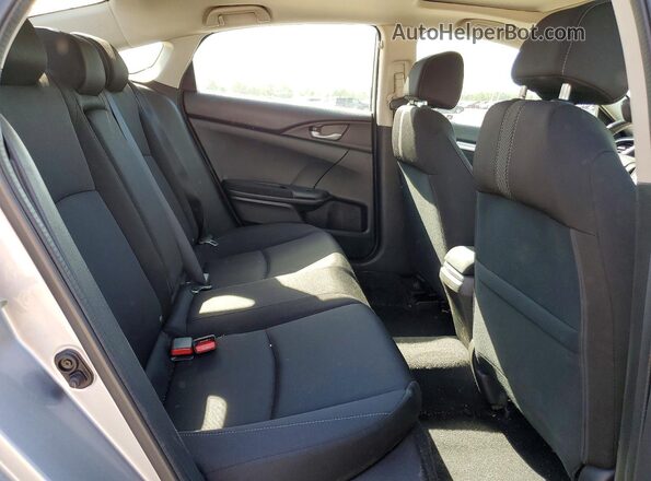2HGFC1F31HH634368 2017 HONDA CIVIC Silver Հետևի նստատեղերի տեսք