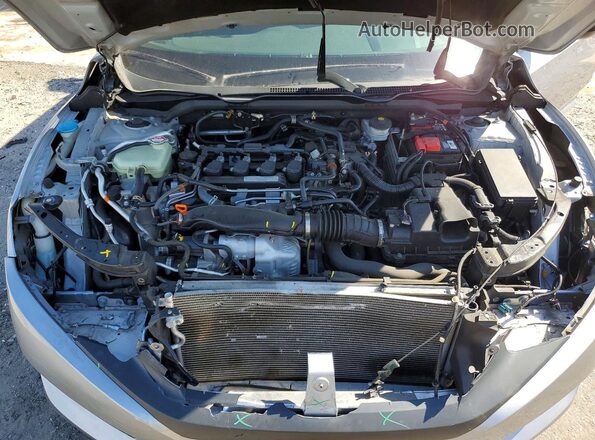 2HGFC1F31HH634368 2017 HONDA CIVIC Silver Սալոնի հետևի տեսք