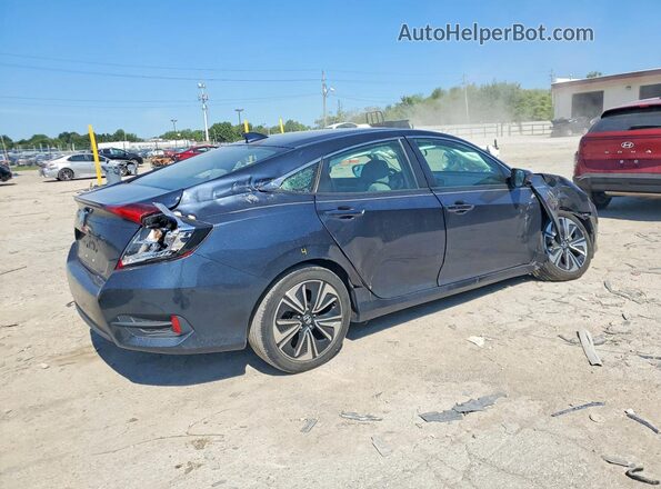 2HGFC1F31HH648237 2017 HONDA CIVIC Charcoal Trasero derecho