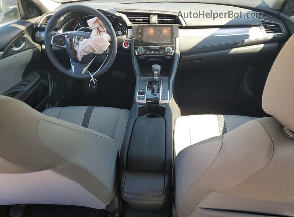 2HGFC1F31HH648237 2017 HONDA CIVIC Charcoal Vista del salpicadero