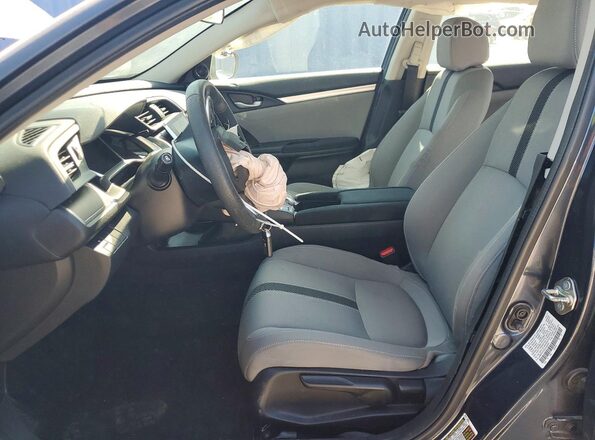 2HGFC1F31HH648237 2017 HONDA CIVIC Charcoal Vista interior delantera