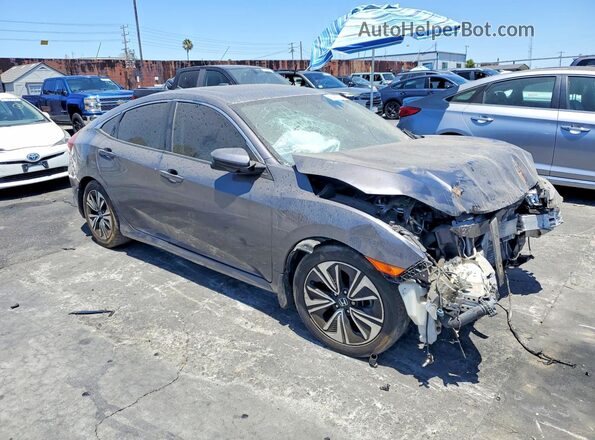 2HGFC1F31HH655477 2017 HONDA CIVIC Silver Front right
